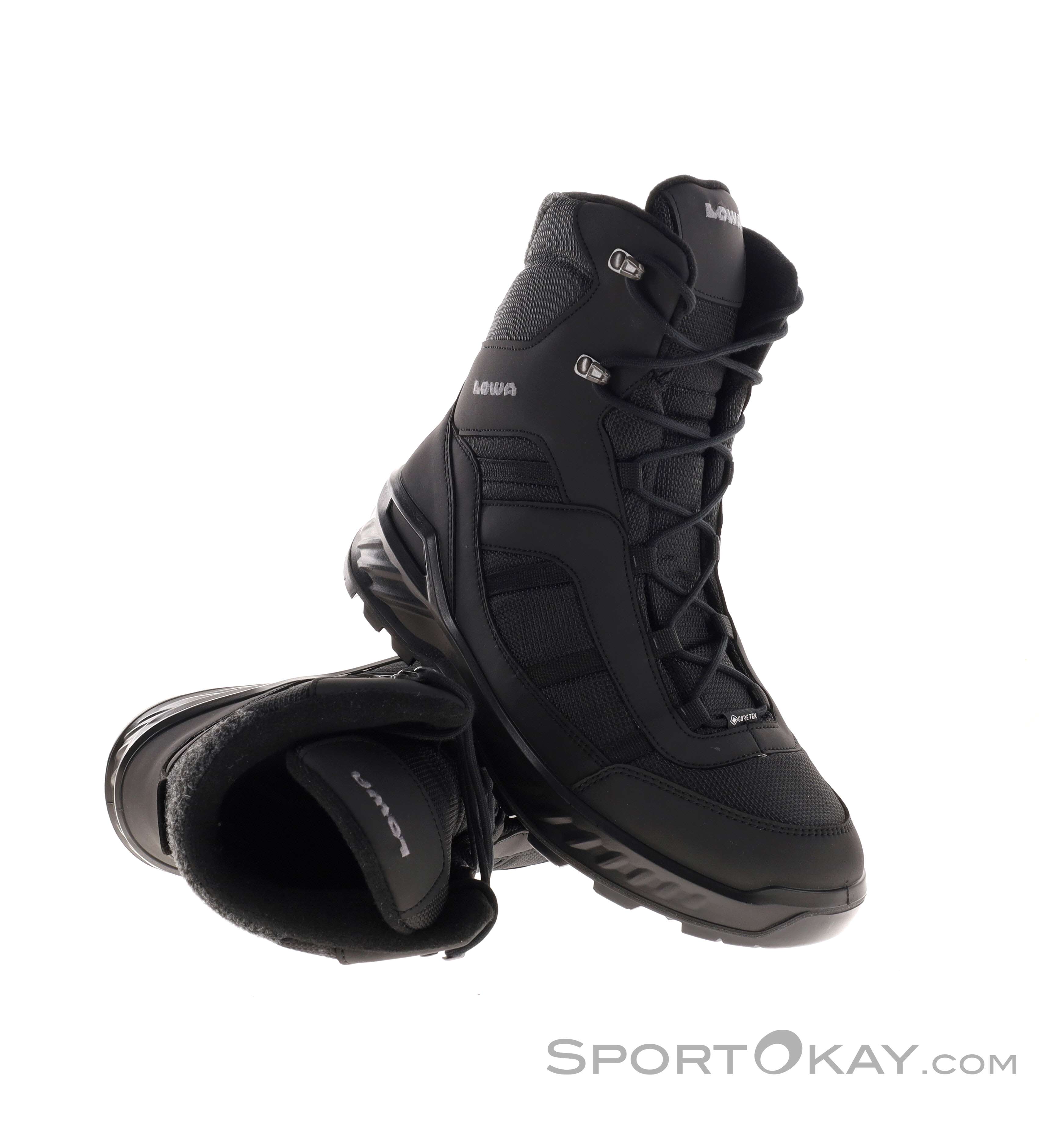 Lowa Trident III GTX Herren Winterschuhe Gore-Tex-Schwarz-11,5