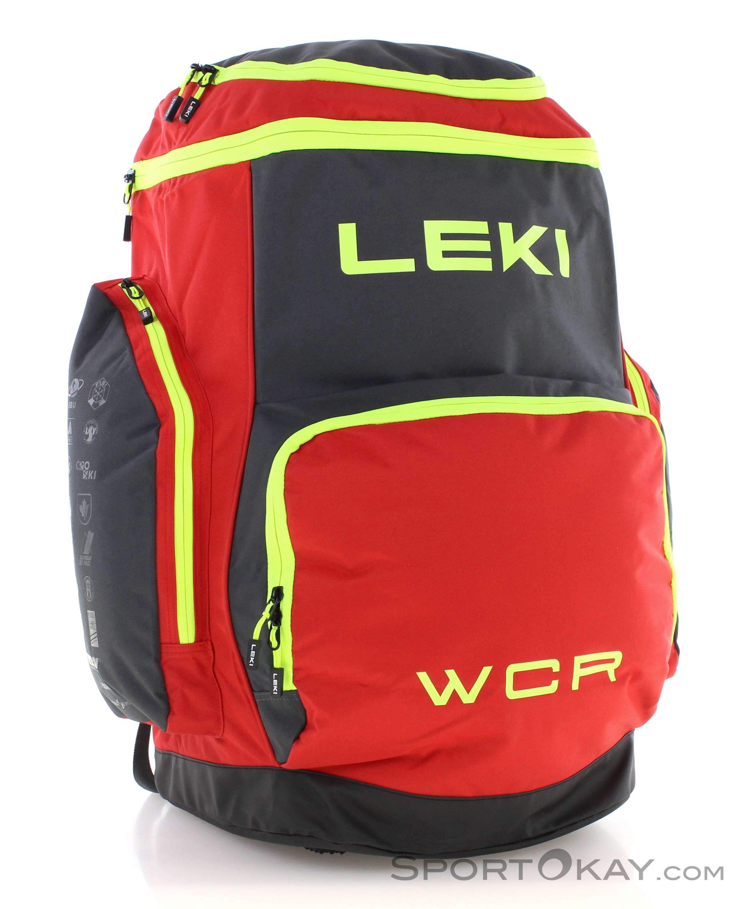 Leki Skiboot Bag WCR 85l Skischuhtasche-Rot-One Size