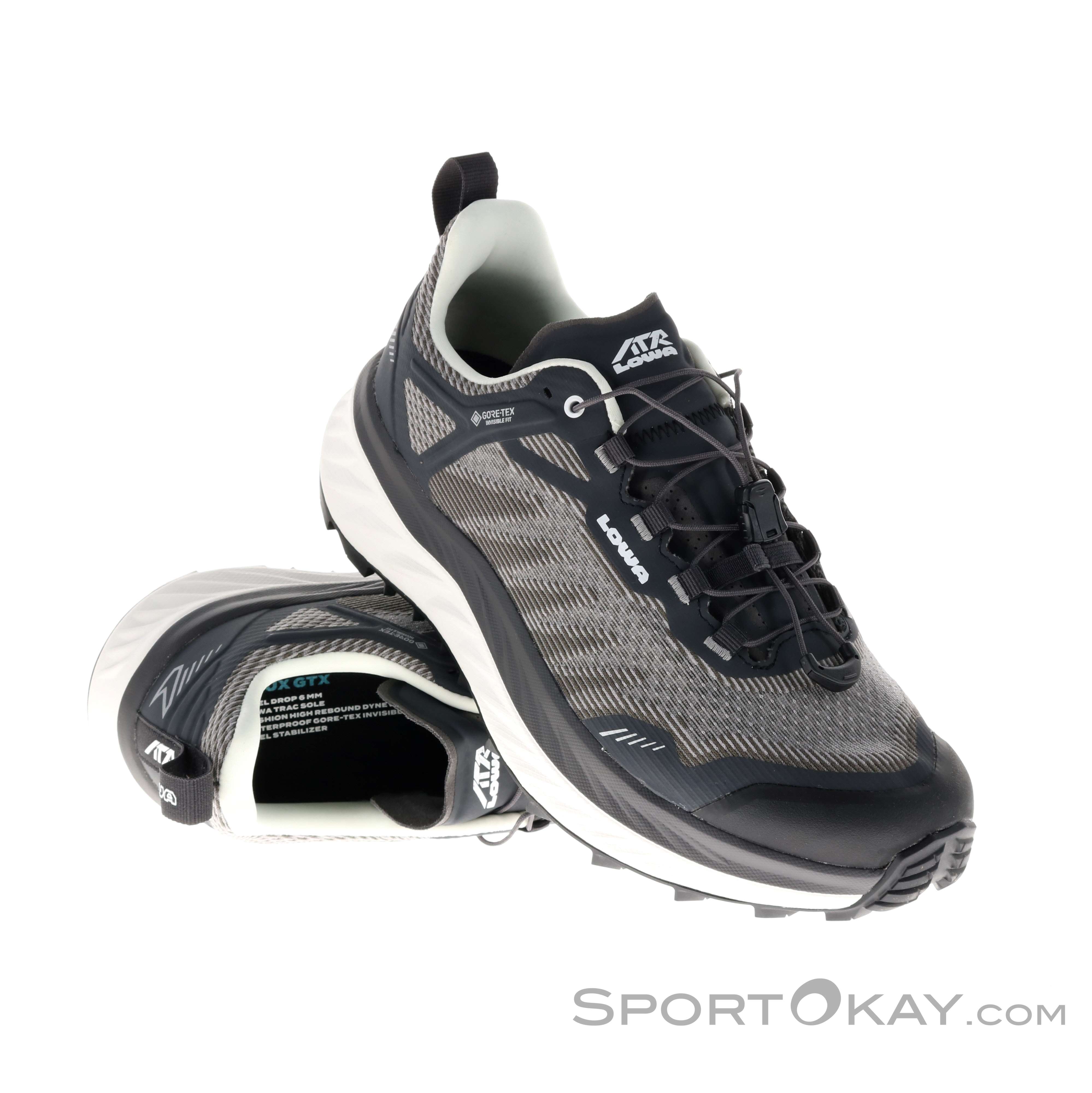 Lowa Fortux GTX Damen Traillaufschuhe-Schwarz-6