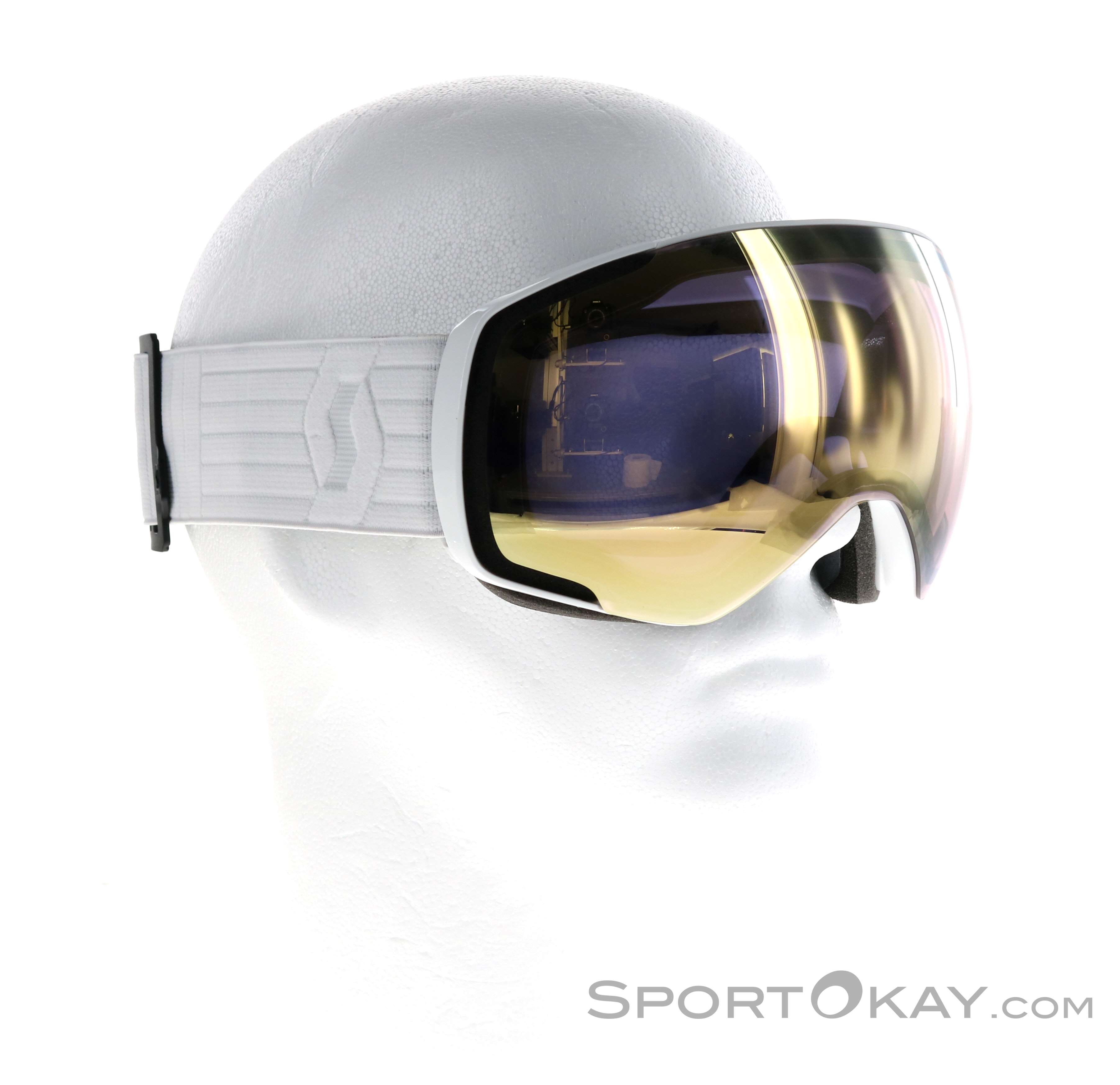 Scott Vapor Skibrille-Weiss-One Size