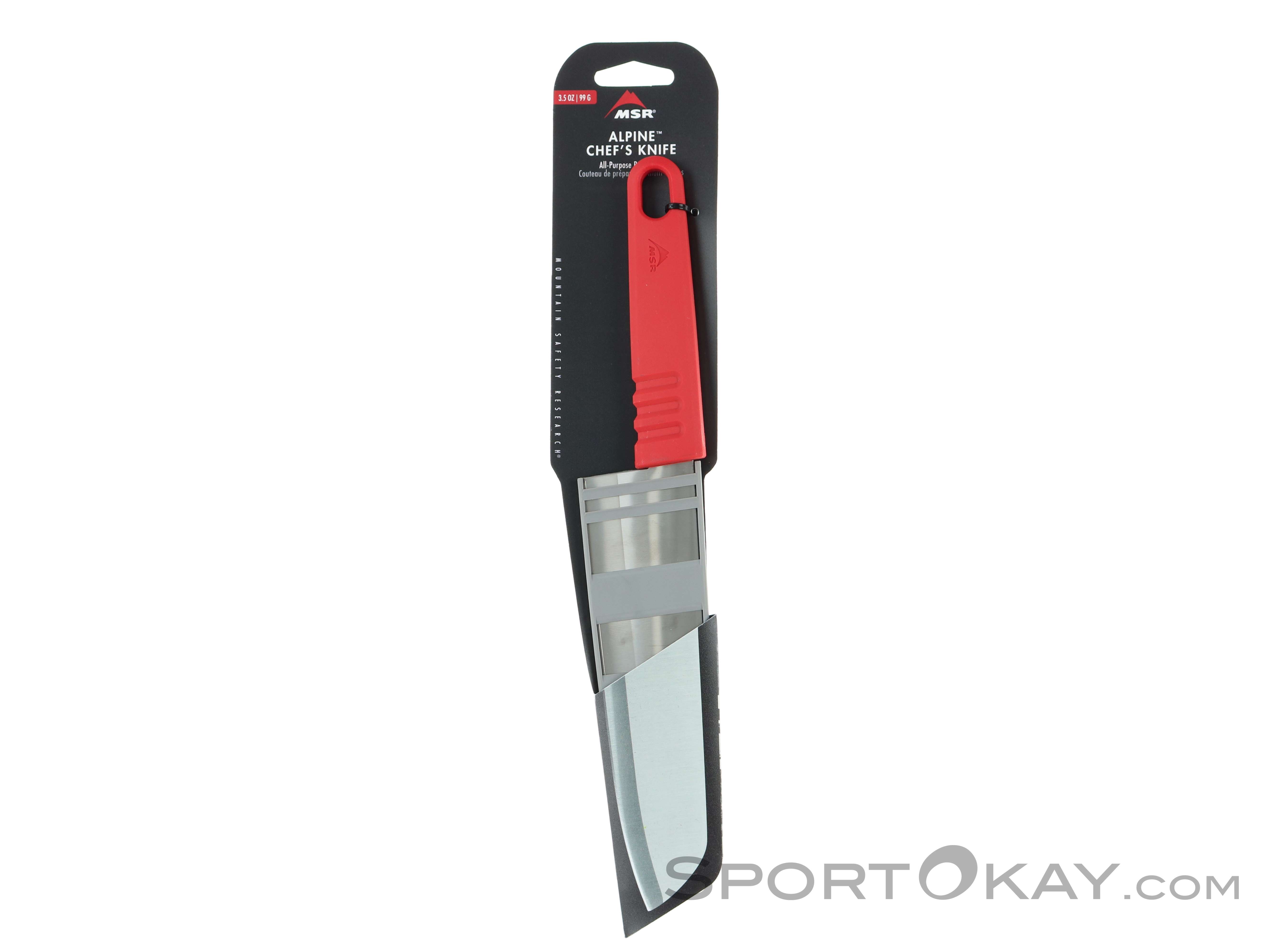 MSR Alpine Messer-Rot-One Size