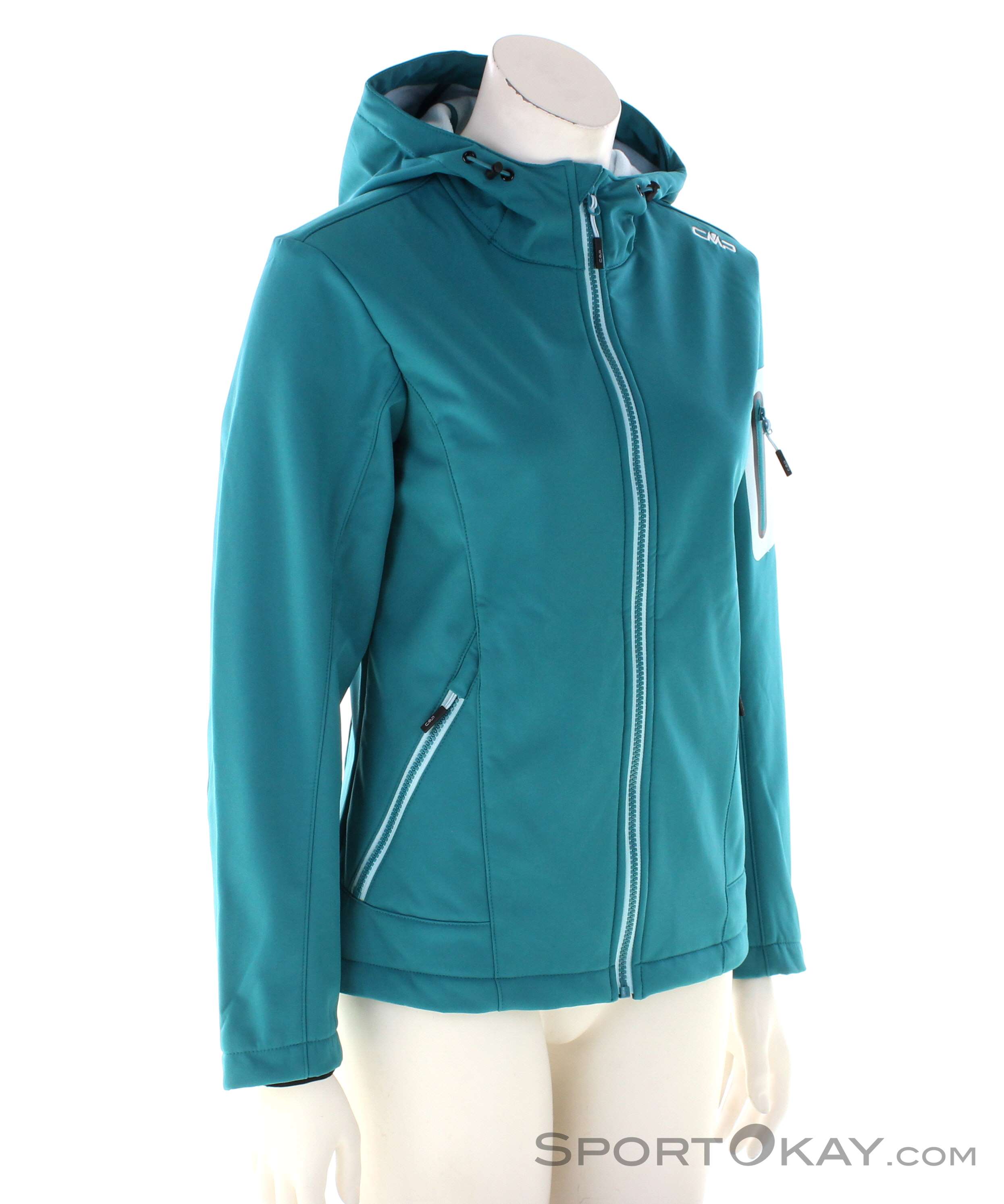 CMP Fix Hood Damen Outdoorjacke-Blau-36